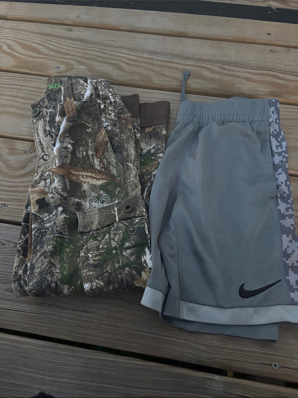 Realtree Pants & Nike Shorts